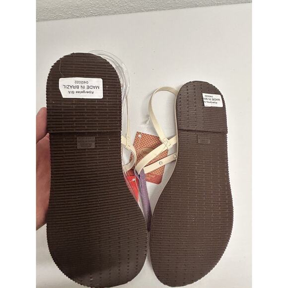 Havaianas Women's Size 10.5 You Rio Sandal Ballet Rose Ankle Strap New with Tags - Picture 8 of 10